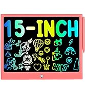 LEYAOYAO Toys for 3 4 5 6 7 8 Years Old Girls Boys, LCD Writing Tablet 15 Inch Doodle Board, Elec...