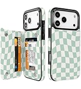 Obbii Compatible with iPhone 17 Pro Max Case Wallet with Card Holder, Flip PU Leather Built-in Ca...