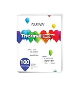 Nuova Premium Thermal Laminating Pouches 9" x 11.5", Letter Size, 3 mil, 100 Pack (LP100H)