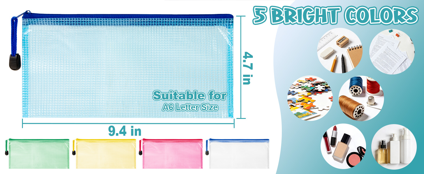 plastic zipper pouches organizer bags zippered pouches for organization