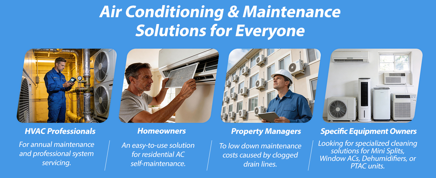 hvac drain line unclogger