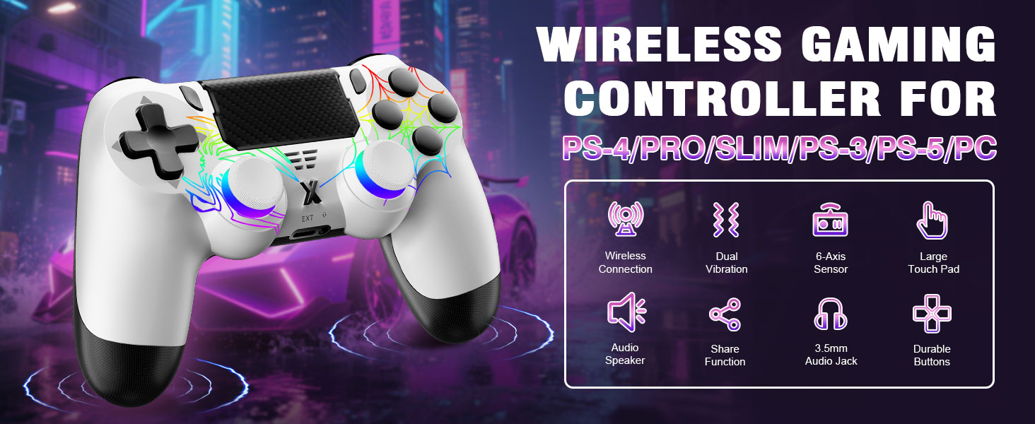 Wireless Controller for PS-4