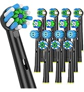 Replacement Toothbrush Heads Fits Oral B Brush for Precision/Precision Clean Pro/Sensitive/Cross ...