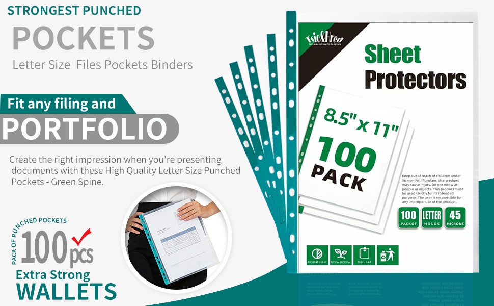 sheet protectors top loaders office supplies