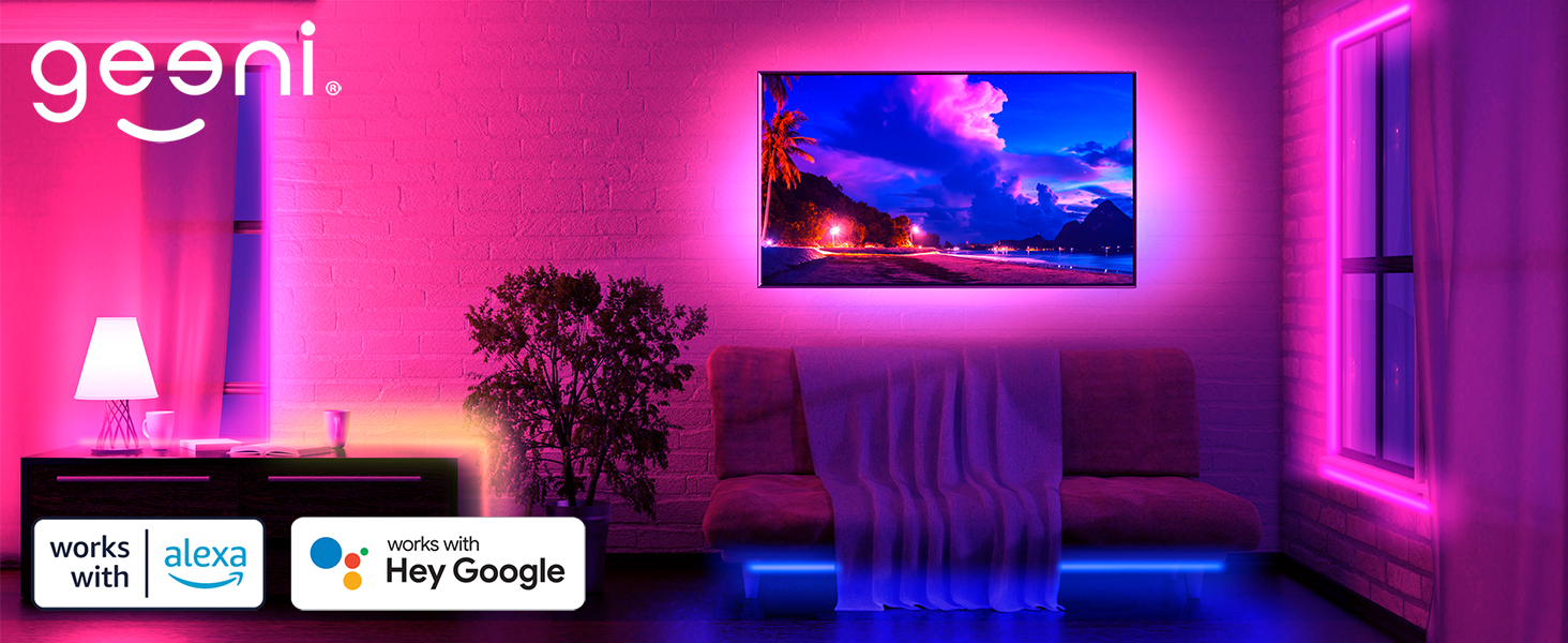 Home Improvement LED strip lights for bedroom smart led strip lights neon strip light rgb lights