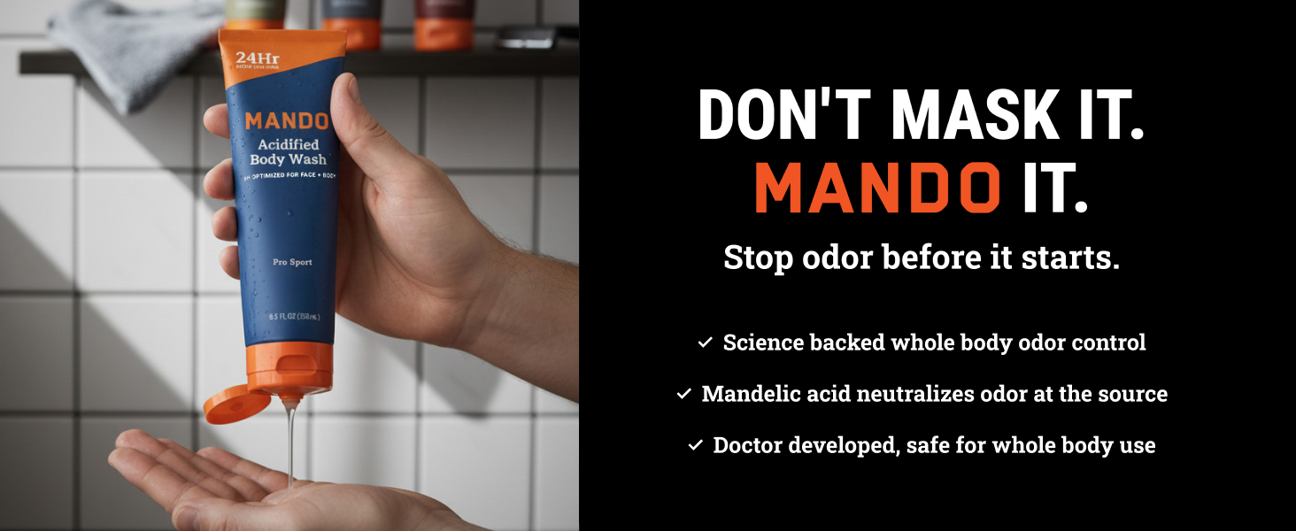 Mando Acidified Body Wash Desktop
