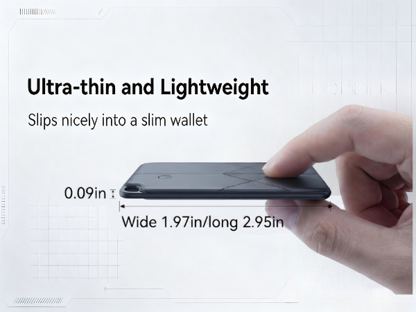 Ultra-thin and Lightweight