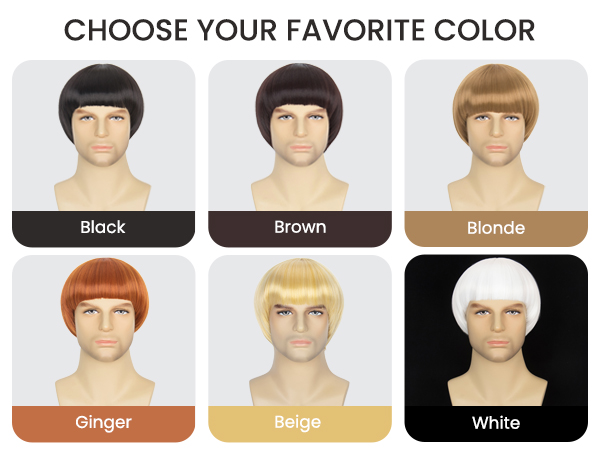 Short Straight Bob Wig