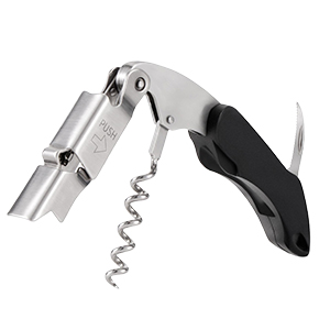 Corkscrew Wine Opener Heavy Duty wine key for servers Wine Bottle Opener with Foil Cutter