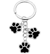 PLwelth Dog Claw Keychain for Women Men Dog Memorial Gifts for Pet Lovers Loss Sympathy Gifts for...