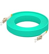 Hamadap- 10M OM3 Multimode LC to LC Fiber Patch Cable | Length Options: 0.2m-20m, 10G/40GB Multim...