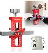RUITOOL 2-in-1 Cabinet Door Mounting Jig & Rebound Device Tool with Bag, Installation Positioner ...