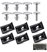 Yiwview 14PCS Lower Engine Cover Pin Screws, Splash Shield Clips & Skid Plate Bolts, Replacement ...