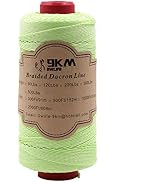 9KM DWLIFE Braided Dacron Kite String 120lb~500lb Polyester yoyo String Mason Line Thread Heavy D...