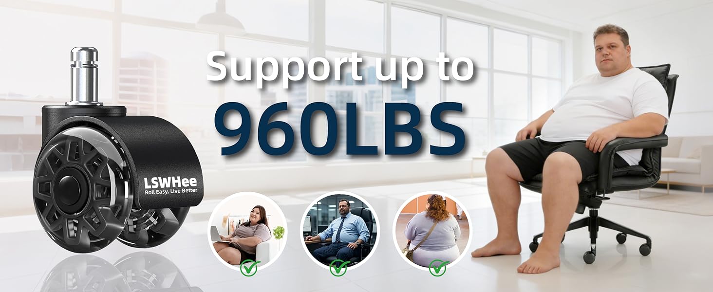 Support up to 960 LBS
