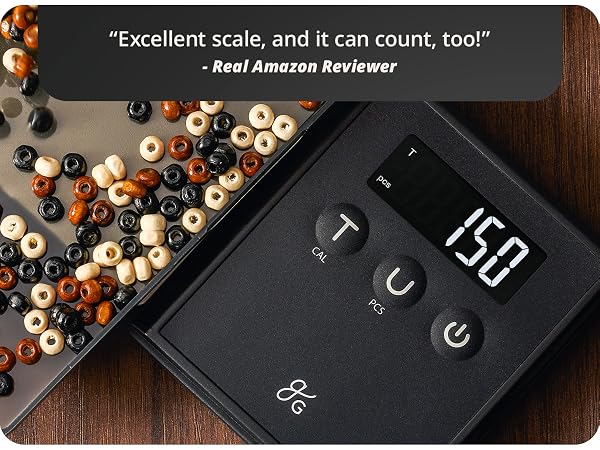 digital counting scale for beads jewelry and food precise gram measurement display