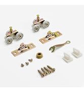 AWDIA 2 Pack Pocket Door Rollers Replacement Top Mount, Sliding Door Rollers Replacement Fit for ...