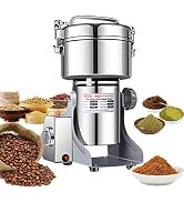 Electric Grain Grinder Mill 1000g High-speed Spice Herb Mill Commercial Powder Machine for Dry Ce...