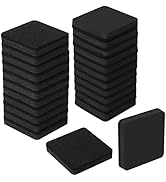 Ezprotekt 2.5 Inch Felt Furniture Sliders for Hardwood Floors, 24 PCS Reusable Felt Furniture Pad...