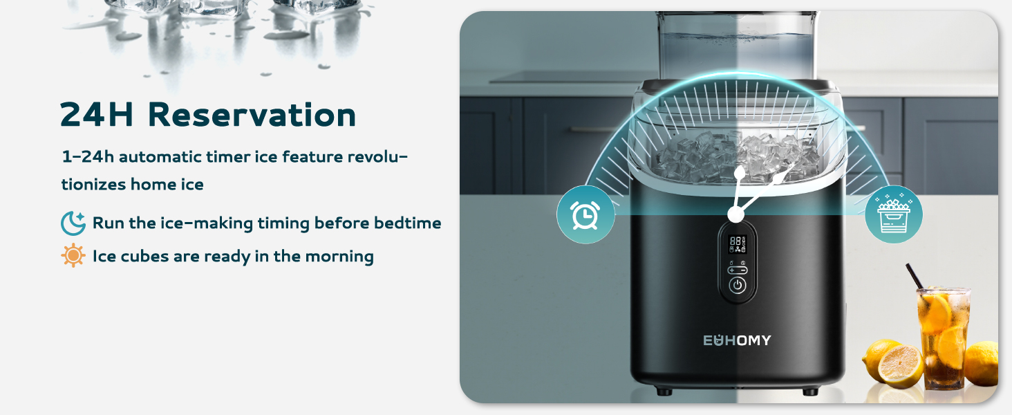 Ice Cube Maker Machine Counterto