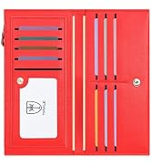 Tipmile Ultra Slim Wallet for Women Bifold Leather RFID Blocking Credit Card Holder Ladies Womens...