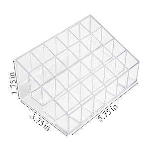 makeup case, makeup brush holder, cosmetic case, clear cosmetic case, Storage Tower Makeup Stand