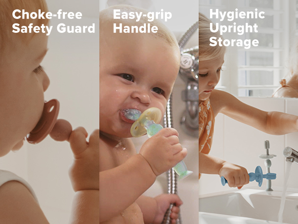 haakaa 360° Baby Toothbrush with Suction Base