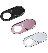 Webcam Cover Slide, 0.027-Inch Ultra-Thin Metal Camera Cover for MacBook Pro, iMac, Laptop, PC, i...