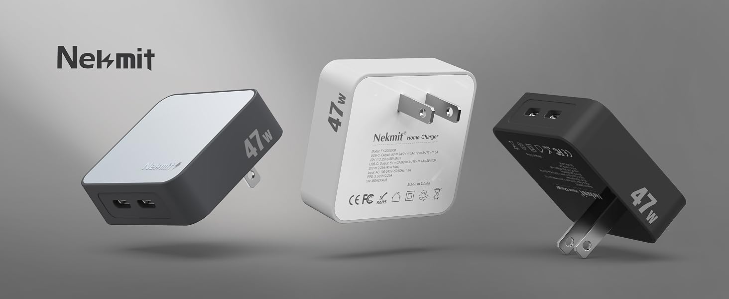 dual usb c wall charger
