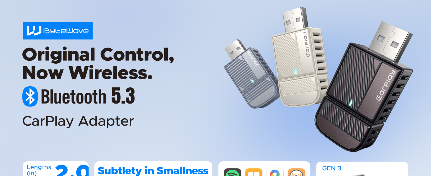 apple carplay wireless adapter; wireless apple carplay adapter 2024; iphone wireless carplay adapter