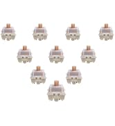 GK GAMAKAY Saturn Linear Mechanical Keyboard Switch, GamaKay Switch 5 Pin Pre-lubed Switches for ...