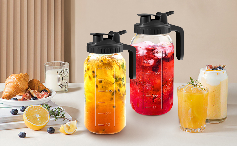 Mason Jar Pitcher