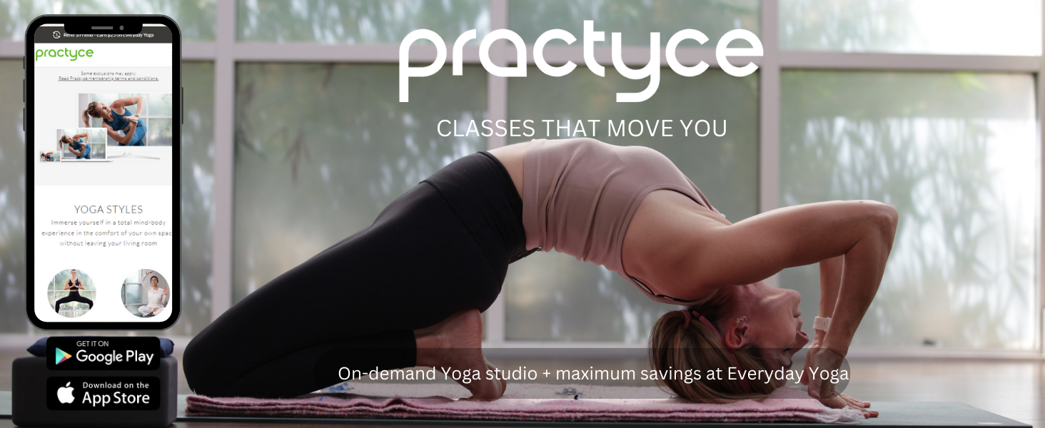 practyce app for learning yoga online course for yogis new beginners