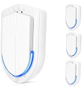 Plug In Air Ionizers - 4Pack Negative Ion Technology Air Purifier, Quiet Mini Air Freshener for H...