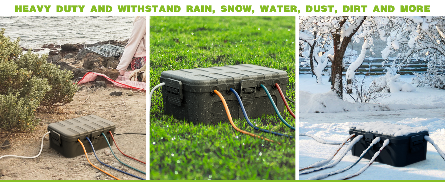 weatherproof electrical box