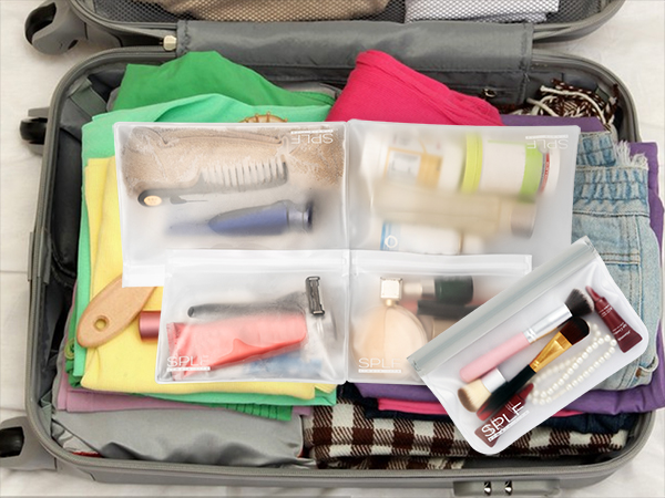 clear travel bags for toiletries