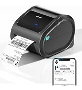 Omezizy Bluetooth Shipping Label Printer 4x6 - D520BT Thermal Label Printer for Small Business, T...