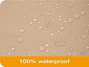 beige waterproof
