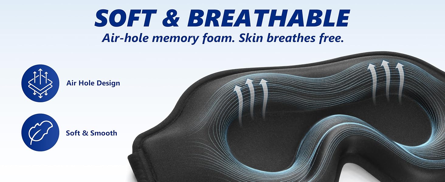 3D sleep mask