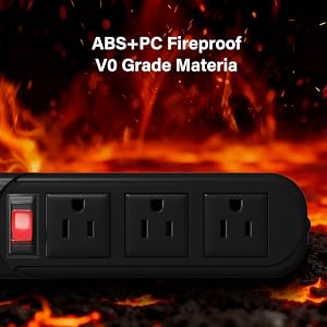 ABS+PC Fireproof V0 Grade Materia