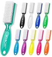 10 Pcs Handle Grip Nail Brush, NICEMOVIC Hand Fingernail Cleaner Brush Manicure Tools Scrub Clean...