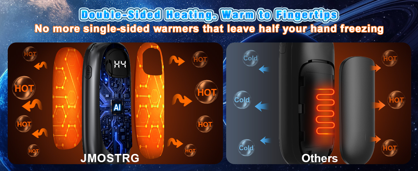 dual sided hand warmers