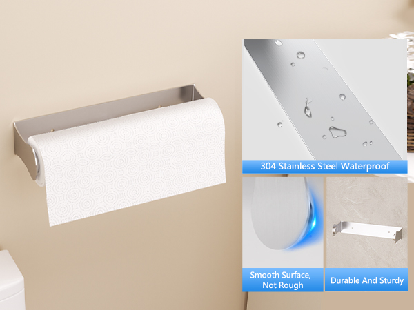 Paper Towel Holder Under Cabinet