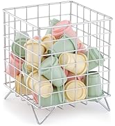 FantasyLife K Cup Holder Organizer, Coffee Pod Storage Basket, Coffee Bar Accessories Metal Baske...