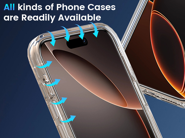 iphone 16 pro max case with screen protector