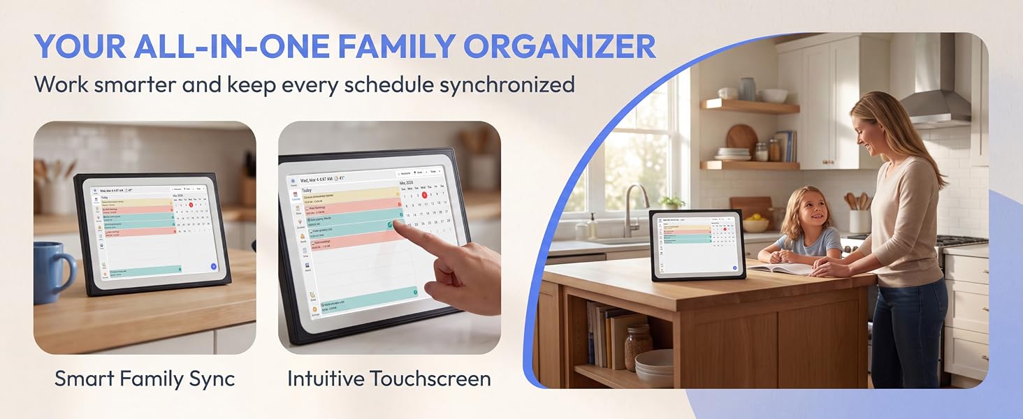 touchscreen digital calendar