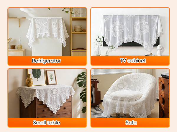 White lace Tablecloth
