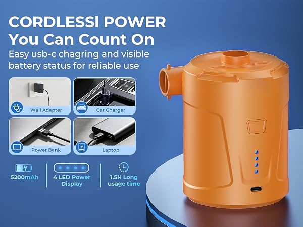 Air Pump for Inflatables