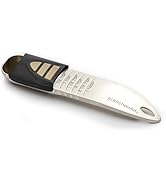 KitchenArt Professional Series Tablespoon, Champagne Satin Measuring Spoon, Adjustable from 1/2 T...