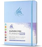 Clever Fox Planner PRO – Weekly & Monthly Life Planner to Increase Productivity, Time Management ...